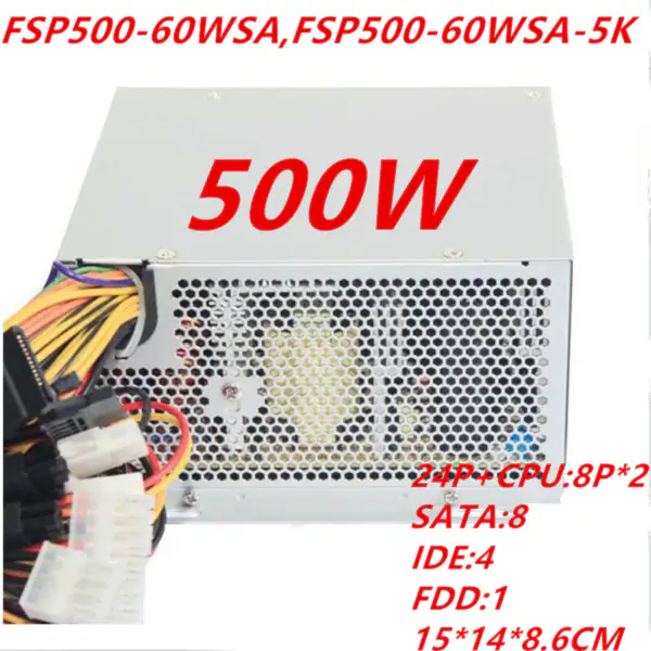 Zdroj napájení pro FSP ATX 4U 500W spínaný zdroj FSP500-60WSA FSP500-60WSA-5K