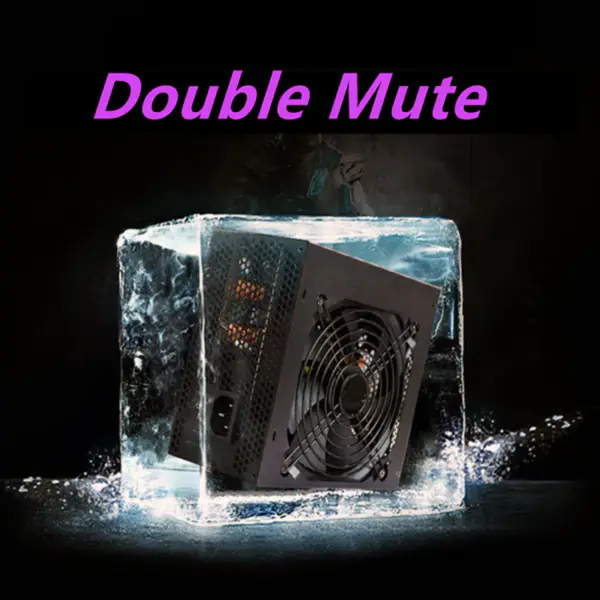 Zdroj pro značku Huntkey I5 7 9 R7 5 GTX1080 2080Ti 2070 RX590 80PLUS Gold 600W Napájecí zdroj MVP K600 HK700-51PP