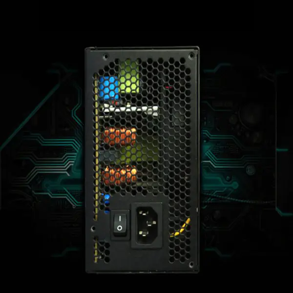 Zdroj pro značku Huntkey I5 7 9 R7 5 GTX1080 2080Ti 2070 RX590 80PLUS Gold 600W Napájecí zdroj MVP K600 HK700-51PP