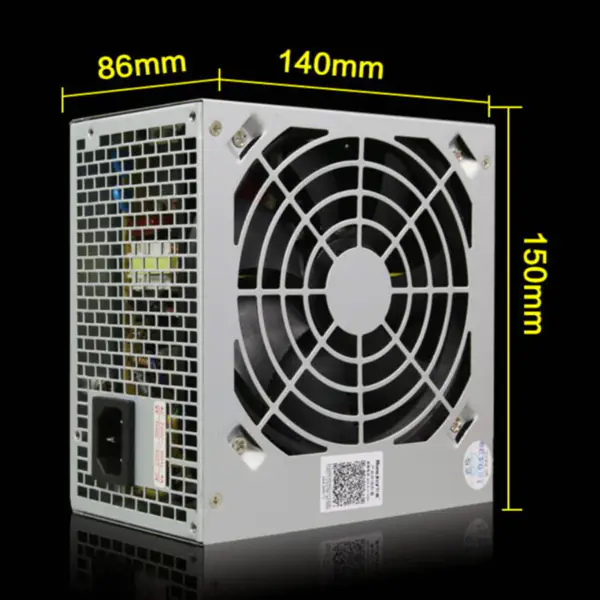 Napájecí zdroj pro Huntkey Brand Calm King Tooling Edition GTX1050 Napájecí zdroj GPU 6P a CPU 8P 270W HK370-58FP