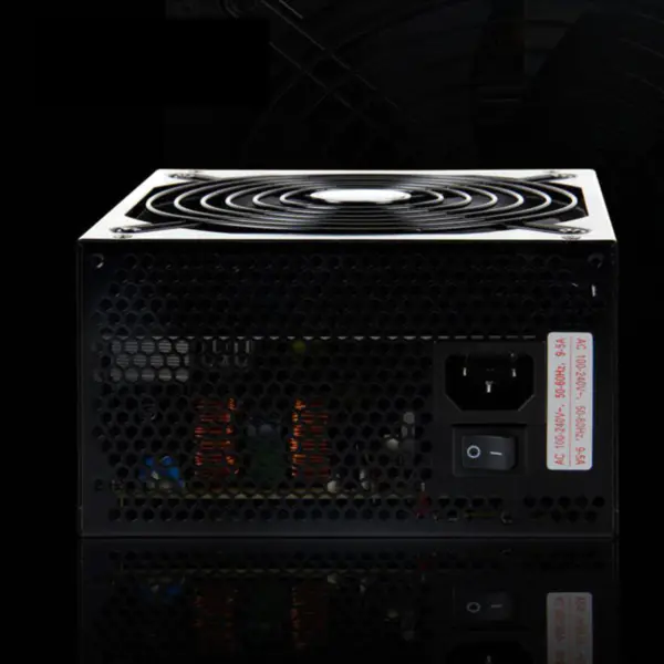 Huntkey Brand ATX poloviční modul RTX2080Ti RX590 600W spínaný zdroj MVP 600 HK700-34FP