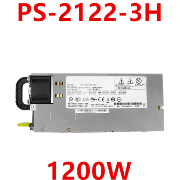 Zdroj napájení pro Huawei X6000 RH1288V2 2288V2 1200W spínaný zdroj PS-2122-3H