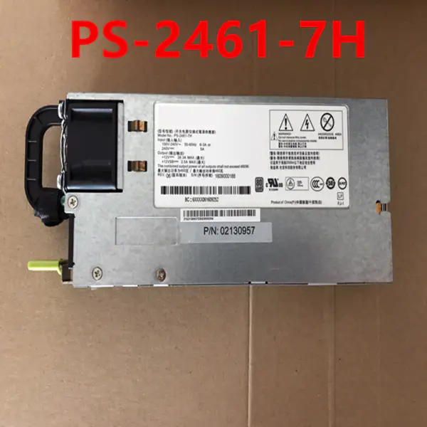 Zdroj napájení pro Huawei RH1288V3 RH2288V3 2285 1288V2 460W spínaný zdroj PS-2461-7H 02130957