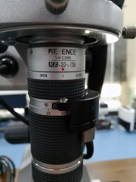 KEYENCE VHX-1000Další diskuse o logistice