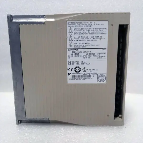 YASKAWA SGDV-200A05A