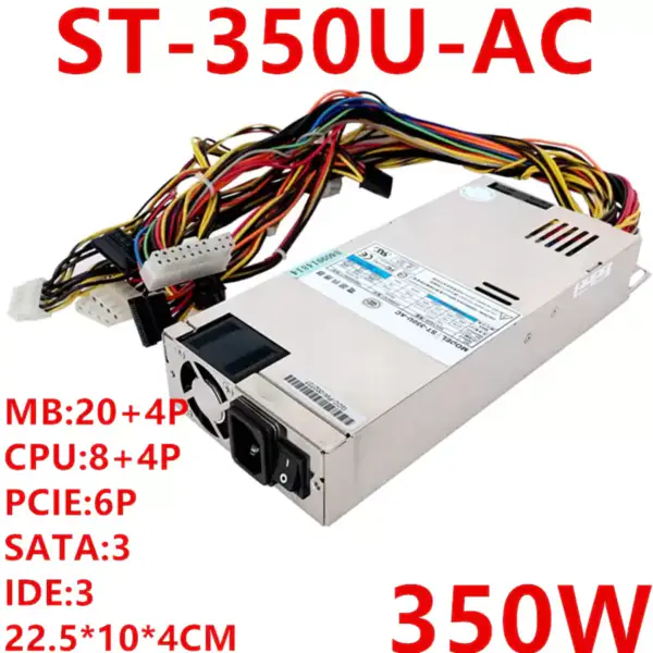 Zdroj napájení pro Seventeam 1U 350W spínaný zdroj ST-350U-AC