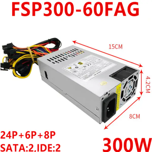 Zdroj napájení pro FSP AIO FLEX NAS Small 1U K39 300W spínaný zdroj FSP30-60FAG