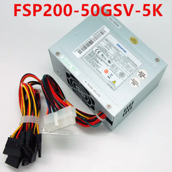 Zdroj napájení pro Hanker DVR NVR 8616 7916 20Pin SATA*8 200W spínaný zdroj FSP200-50GSV-5K FSP200-50GSV FSP200-50HSV