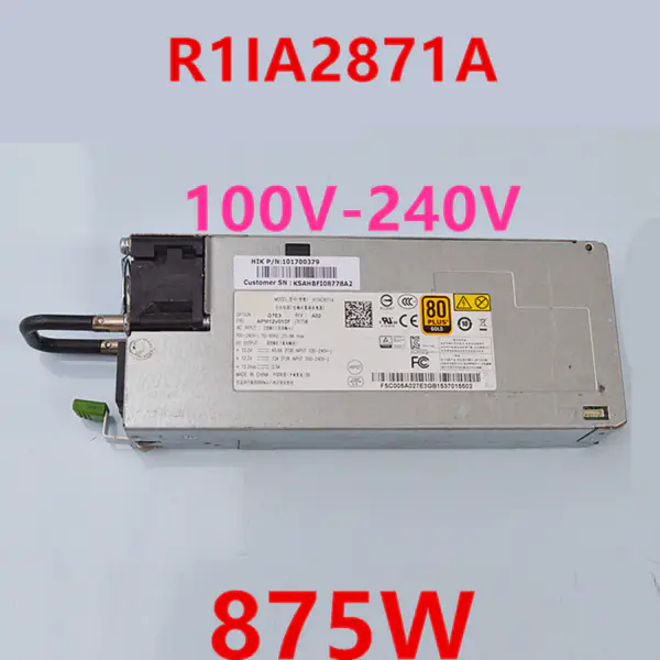 Zdroj napájení pro AcBel 80plus Gold 875W spínaný zdroj R1IA2871A