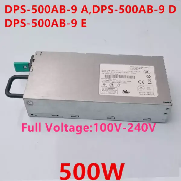 Zdroj napájení pro spínaný zdroj Delta CRPS 500 W DPS-500AB-9 A DPS-500AB-9 D DPS-500AB-9 E