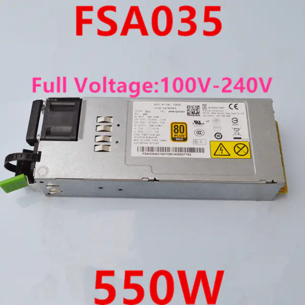 Zdroj napájení pro AcBel 80plus Gold 550W spínaný zdroj FSA035