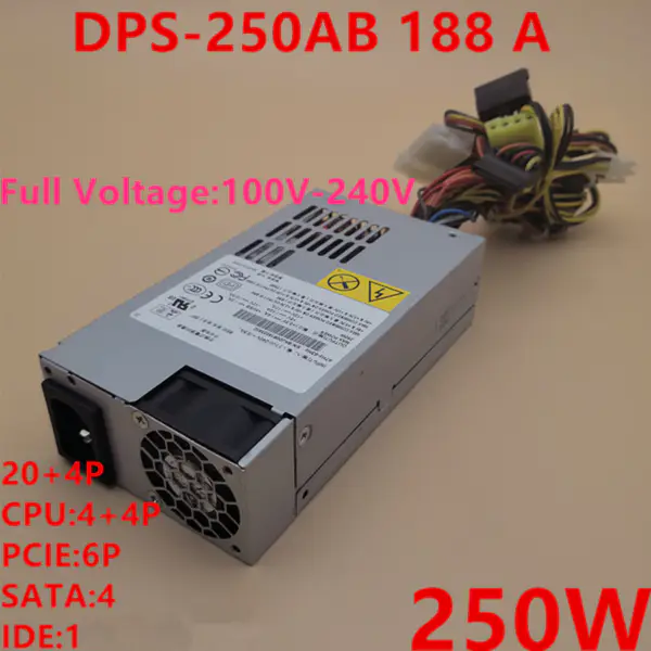 Zdroj napájení pro spínaný zdroj Delta 1U 250W DPS-250AB-188 A