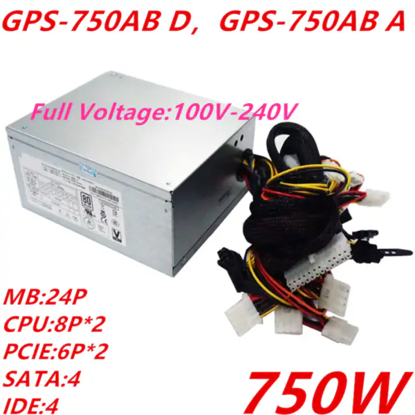 Zdroj napájení pro spínaný zdroj Delta EPS12V 750W GPS-750AB D GPS-750AB A