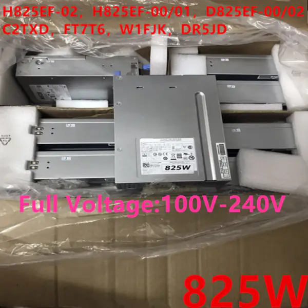Zdroj napájení pro Dell T5810 T7810 T7910 825W spínaný zdroj H825EF-02 D825EF-02 C2TXD W1FJK 0FT7T DR5JD CVMY8