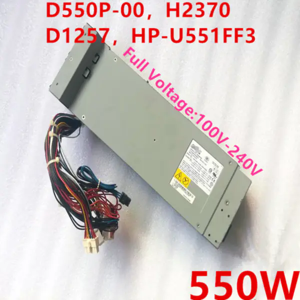 Zdroj napájení pro Dell 470 550W spínaný zdroj D550P-00 H2370 D1257 HP-U551FF3