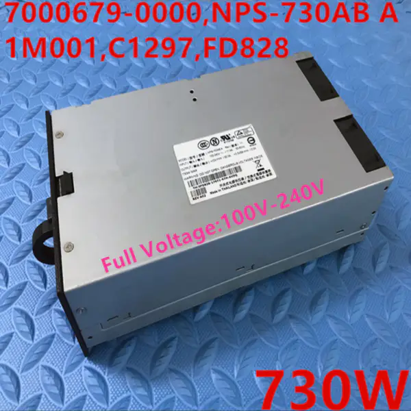 Zdroj napájení pro Dell PowerEdge2600 730W spínaný zdroj 7000679-0000 NPS-730AB A 1M001 C1297 FD828