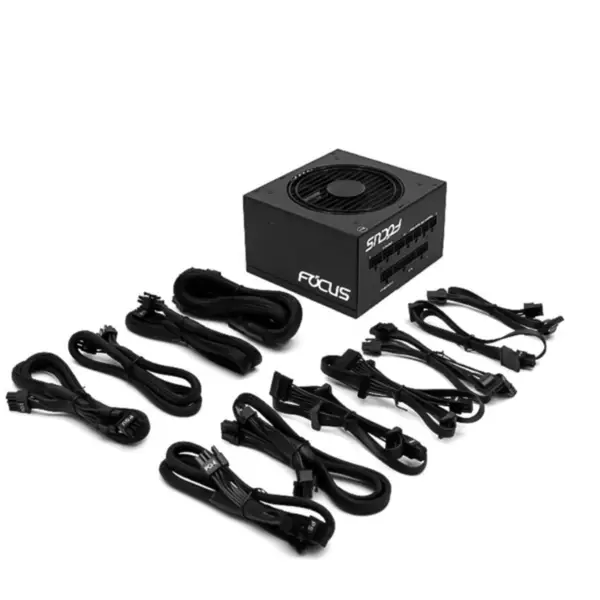 Napájecí zdroj pro SeaSonic 80plus Gold Full Module RX2070 RX5700 Jmenovitý výkon 550W Peak 650W Napájecí zdroj FOCUS GX-550W FOCUS+650FX