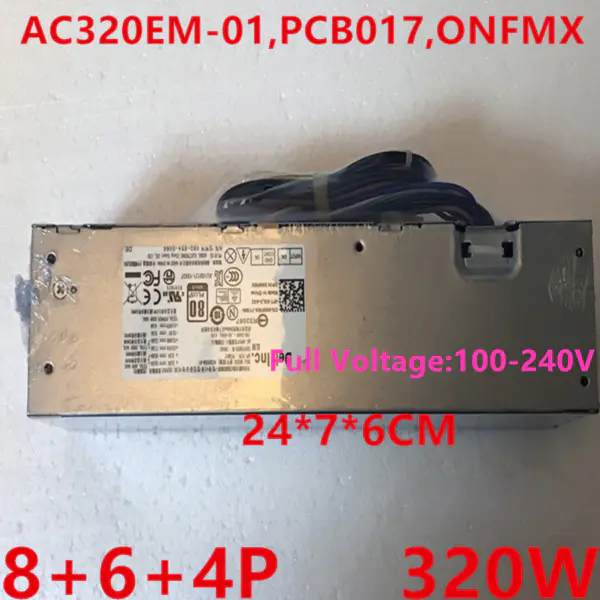 Zdroj napájení pro Dell 560MT 320W AC320EM-01 PCB017 ONFMX H255ES-00 AC255ES-00 L255AS-00 D255ES-00 D255AS-00