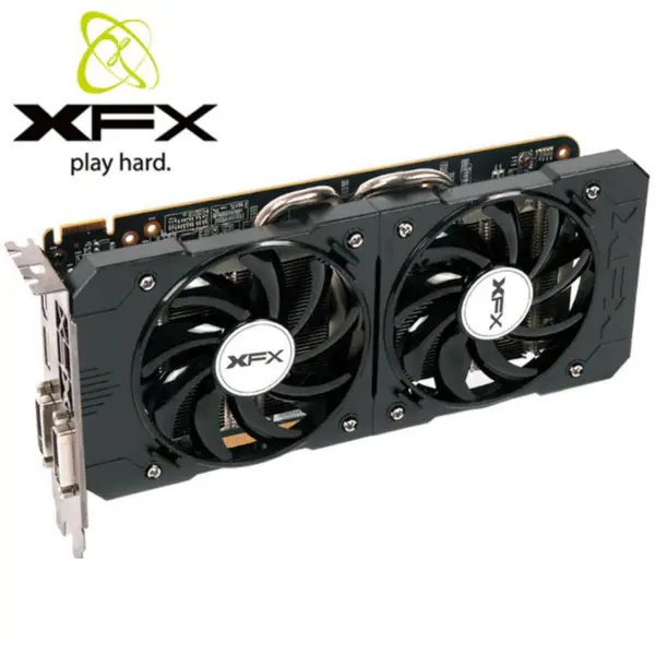 XFX Grafické karty R7 370 R9370 4GB 256Bit GDDR5 Grafická karta pro AMD R9 300 series VGA Cards R9 370 4GB R7 370 R9 370 4G Used