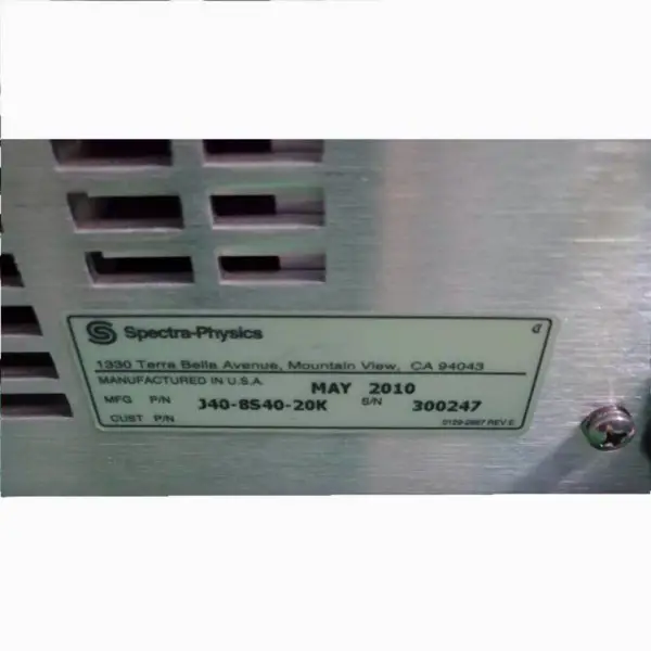 SPECTRA-PHYSICS J40-8S40-20K