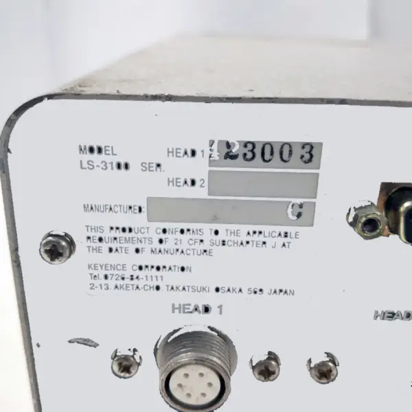 KEYENCE LS-3100