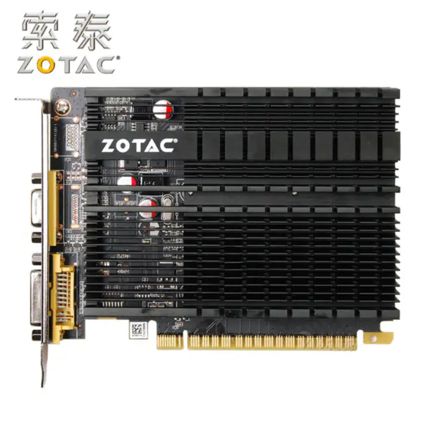 ZOTAC Grafické karty GeForce GT610 2G GDDR3 GPU Mapa grafické karty Pro NVIDIA GT 610 2GD3 64Bit Dvi VGA PCI-E 2GB Použité