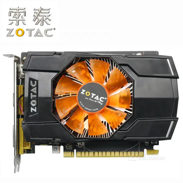 ZOTAC GTX 750Ti 2GD5 Grafická karta GDDR5 128Bit Grafická karta GeForce GTX 750 Ti 2GB GM107 Map For NVIDIA GT700 GTX750Ti-2GD5 Used