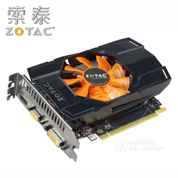 ZOTAC GTX 750Ti 2GD5 Grafická karta GDDR5 128Bit Grafická karta GeForce GTX 750 Ti 2GB GM107 Map For NVIDIA GT700 GTX750Ti-2GD5 Used