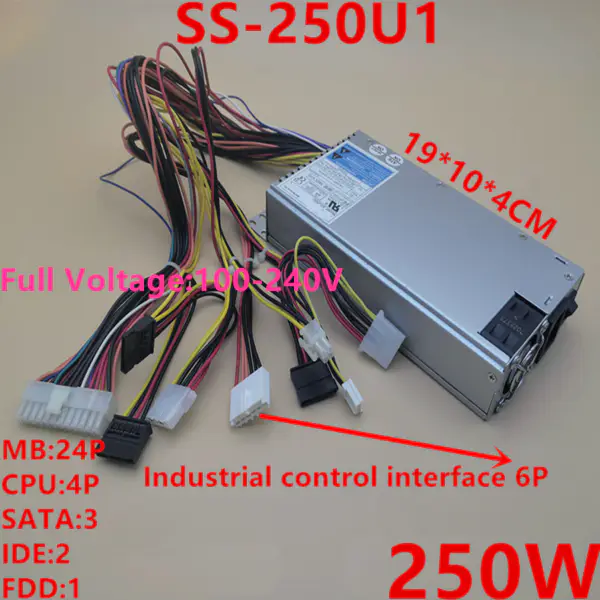 SeaSonic -5V 1U 250W spínaný zdroj SS-250U1