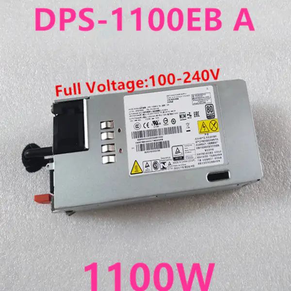 Zdroj napájení pro Lenovo TD350 RD350 RD450 RD550 RD650 1100W spínaný zdroj napájení DPS-1100EB A