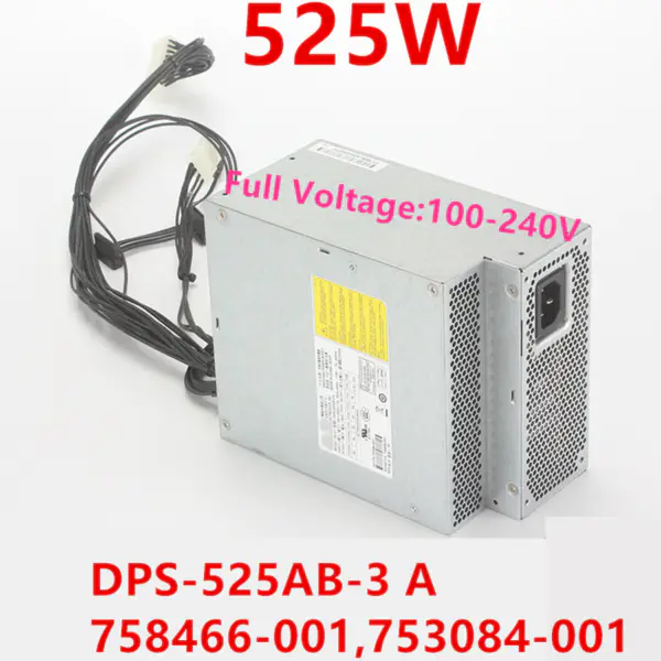 Zdroj napájení pro HP Z440 525W spínaný zdroj DPS-525AB-3 A 758466-001 753084-001 753084-002 809054-001