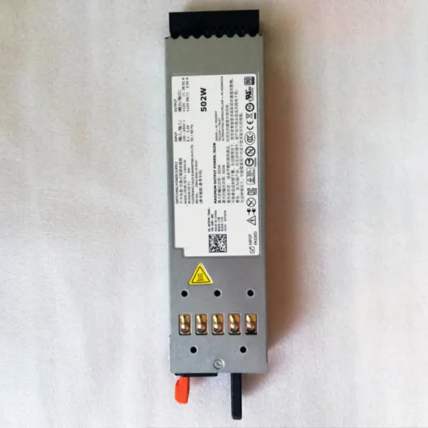 Zdroj napájení pro Dell PowerEdge R610 502W Spínaný zdroj napájení C502A-S0 A502P-00 J38MN 0XTGFW KY091 XTGFW 8V22F