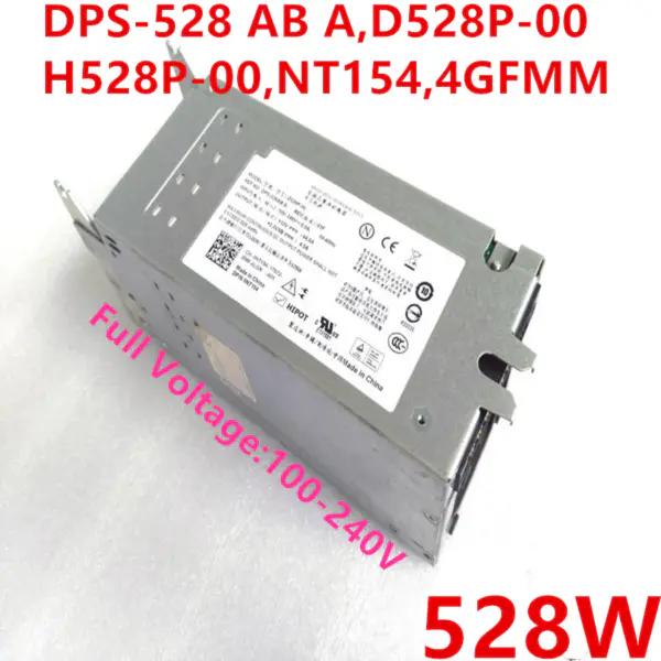 Dell PowerEdge T300 528W spínaný zdroj DPS-528AB A D528P-00 H528P-00 NT154 4GFMM
