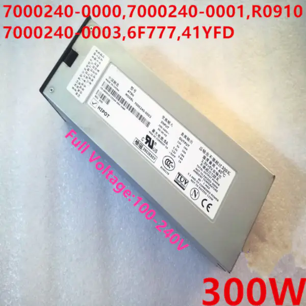 Napájecí zdroj Dell PowerEdge 4600 2500 300W 7000240-0000 7000240-0001 7000240-0003 R0910 6F777 41YFD