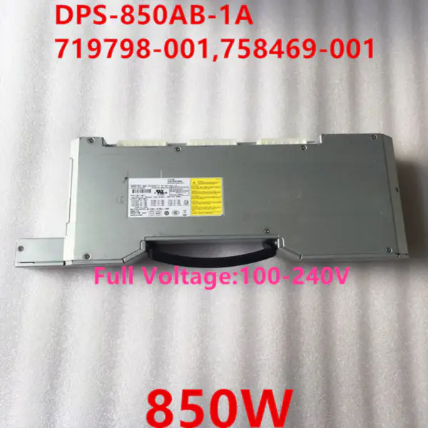 Zdroj napájení pro HP Z840 850W spínaný zdroj DPS-850AB-1 A 719798-001 758469-001