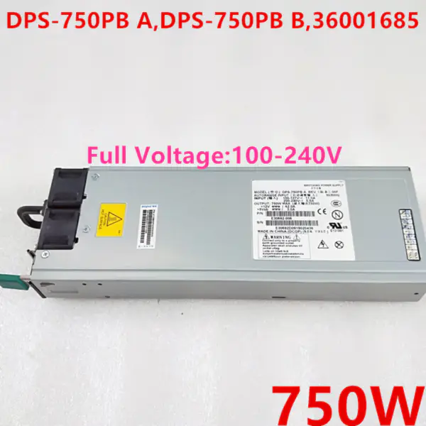 Zdroj napájení pro Lenovo R525 G2 750W spínaný zdroj DPS-750PB A DPS-750PB B 36001685