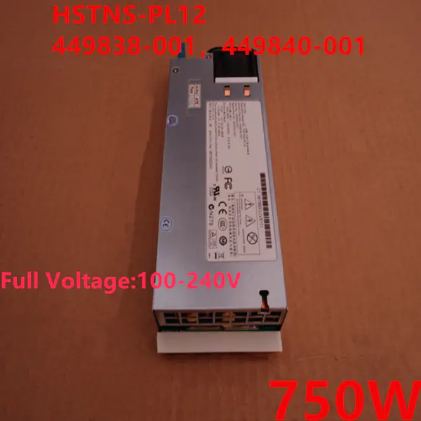 Zdroj napájení pro HP DL185G5 750W spínaný zdroj napájení HSTNS-PL12 449838-001 449840-001 454353-001