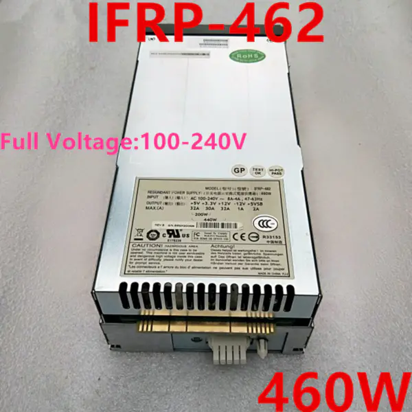 Zdroj napájení pro Etasis Infortrend 9273CPSU-0010 460W spínaný zdroj IFRP-462
