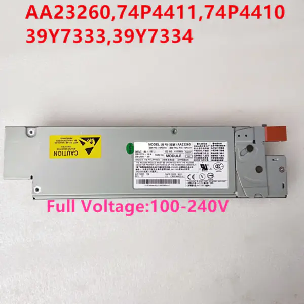 Zdroj napájení pro IBM Astec X346 Spínaný zdroj AA23260 74P4411 74P4410 39Y7333 39Y7334