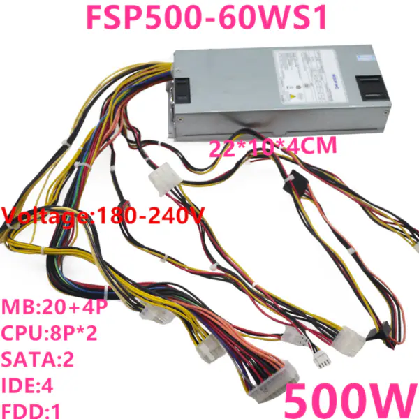 Zdroj napájení pro FSP 1U 500W spínaný zdroj FSP500-60WS1