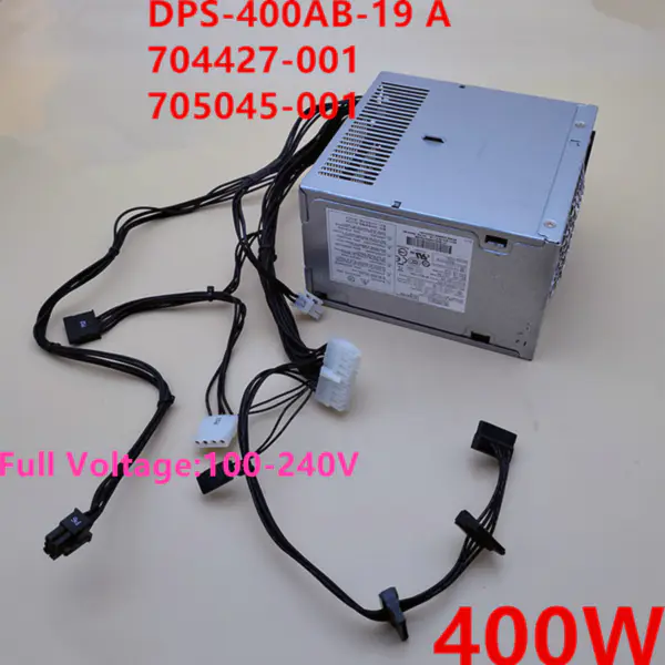 Zdroj napájení pro HP Z230WS CMT 400W spínaný zdroj napájení DPS-400AB-19 A 704427-001 705045-001 704427-002 860473-001