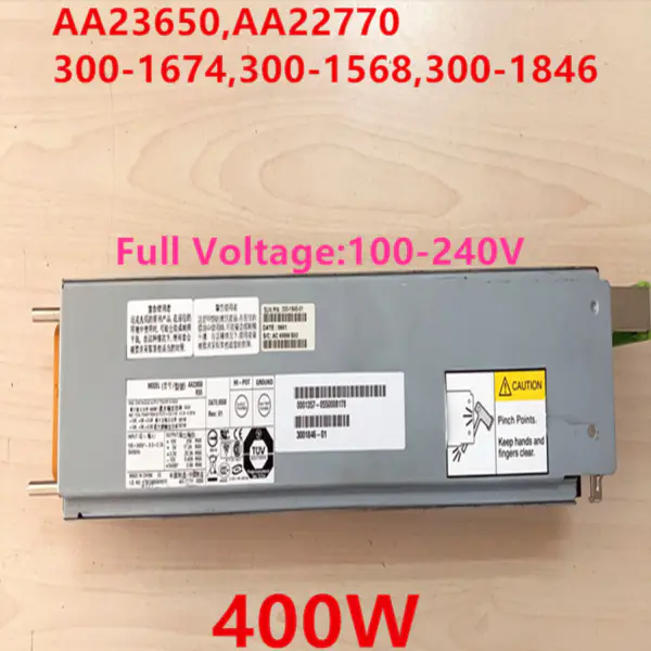 Zdroj napájení pro Sun N240 V240 400W spínaný zdroj AA23650 AA22770 300-1674 300-1568 300-1846