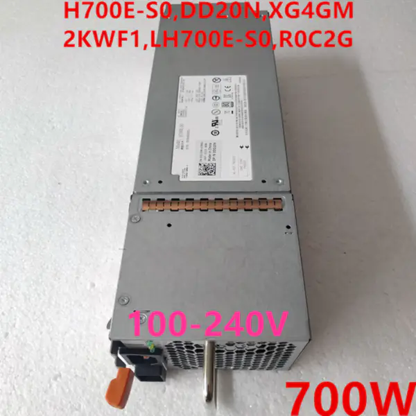 Zdroj napájení pro Dell PS4100 PS6100 SC200 SC220 700W spínaný zdroj H700E-S0 DD20N XG4GM 2KWF1 LH700E-S0 R0C2G
