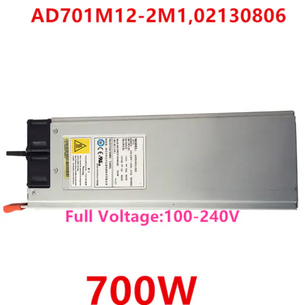 Zdroj napájení pro Huawei S2600 S3200 D120S T3500 V1300N 700W spínaný zdroj AD701M12-2M1 02130806
