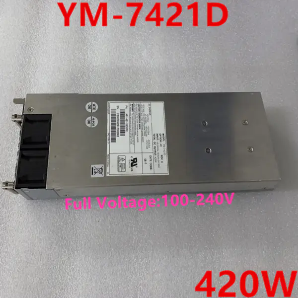 Zdroj napájení pro Juniper SSG550M SSG520 SSG550 420W spínaný zdroj YM-7421D