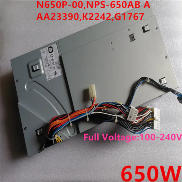Zdroj napájení pro Dell 670 SC1420 650W spínaný zdroj N650P-00 NPS-650AB A AA23390 K2242 G1767