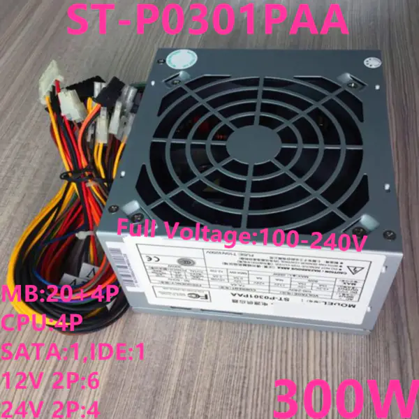 Zdroj napájení pro Seventeam 24V12V 2P 300W spínaný zdroj ST-P0301PAA