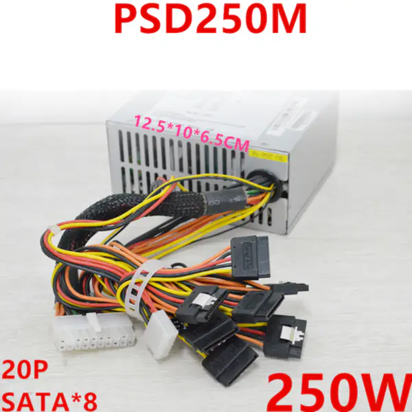 Zdroj napájení pro Hanker DVR NVR 8632N 96 20Pin SATA*8 250W spínaný zdroj PSD250M