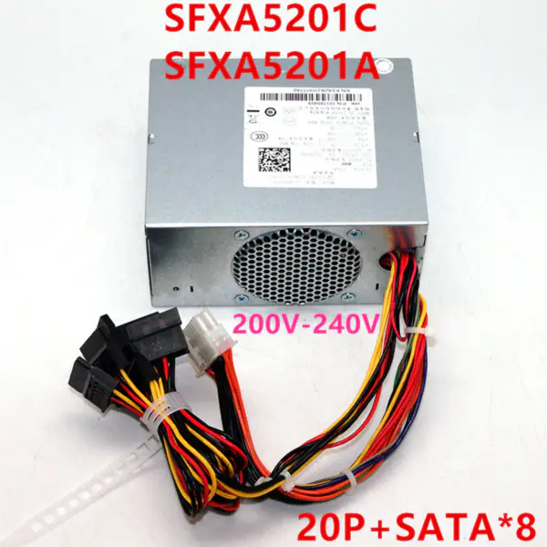 Zdroj napájení pro Hanker DVR NVR DS-8664 8116N 8616N 20Pin SATA*8 200W spínaný zdroj SFXA5201C SFXA5201A SFXA5201B