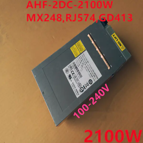 Zdroj napájení pro Dell PowerEdge 1855 1955 2100W Spínaný zdroj napájení AHF-2DC-2100W MX248 RJ574 GD413